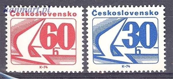 Znaczek Czechosłowacja 1975 Mi 2238-2239 Czyste **