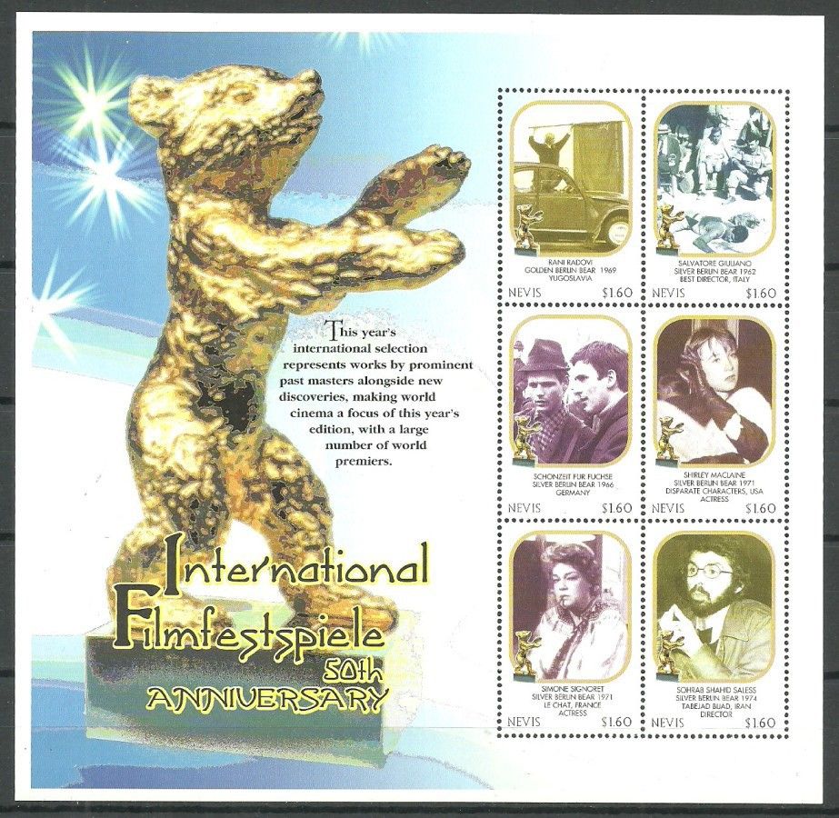 Znaczek Nevis 2000 Mi ark 1552-1557 Czyste **