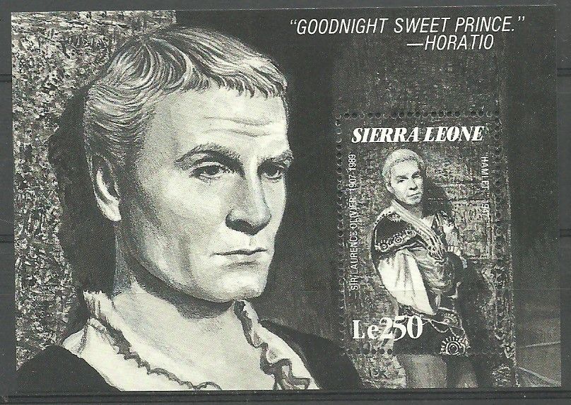 Znaczek Sierra Leone 1990 Mi bl 126 Czyste **