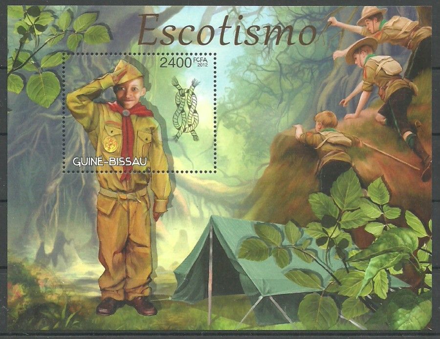 Znaczek Gwinea Bissau 2012 Mi bl 1092 Czyste **