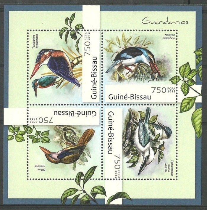 Znaczek Gwinea Bissau 2012 Mi ark 6252-6255 Czyste **