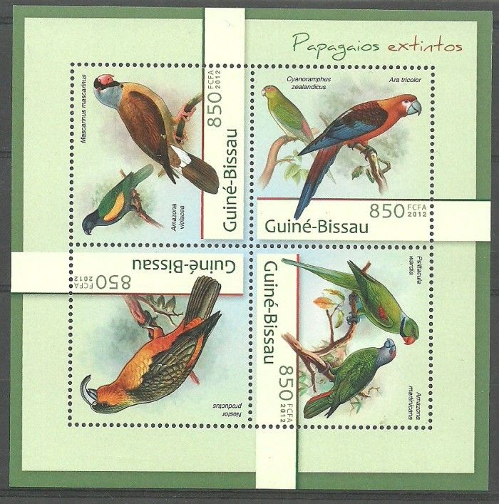 Znaczek Gwinea Bissau 2012 Mi ark 6275-6278 Czyste **