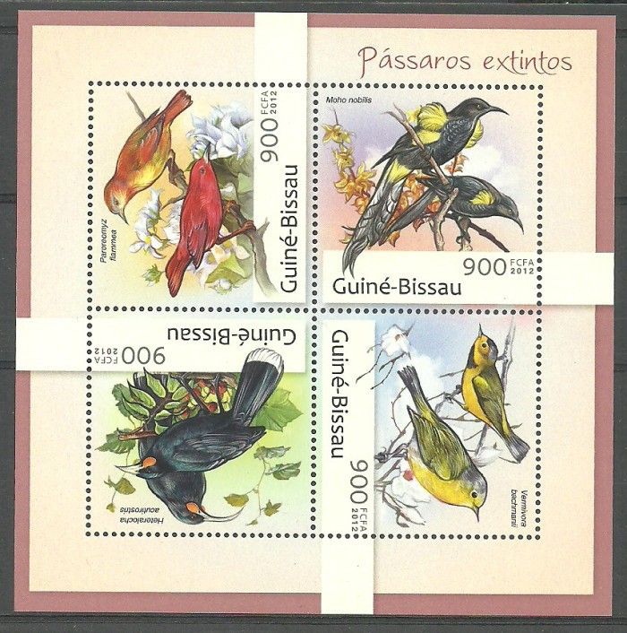Znaczek Gwinea Bissau 2012 Mi ark 6298-6301 Czyste **