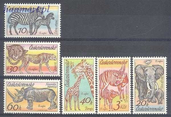 Znaczek Czechosłowacja 1976 Mi 2345-2350 Czyste **