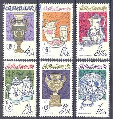 Znaczek Czechosłowacja 1977 Mi 2381-2386 Czyste **