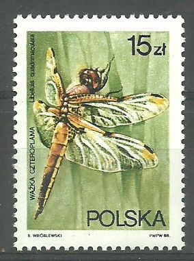 Znaczek Polska 1988 Mi 3136 err Fi 2987 B4 Czyste **