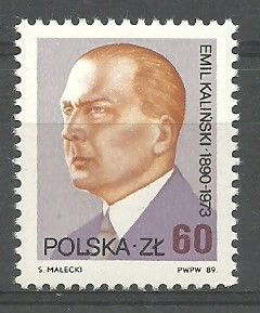 Znaczek Polska 1989 Mi 3224 Fi 3076 Czyste **