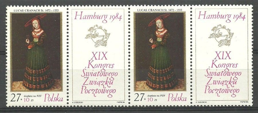 Znaczek Polska 1984 Mi 2920 Fi 2772 Czyste **