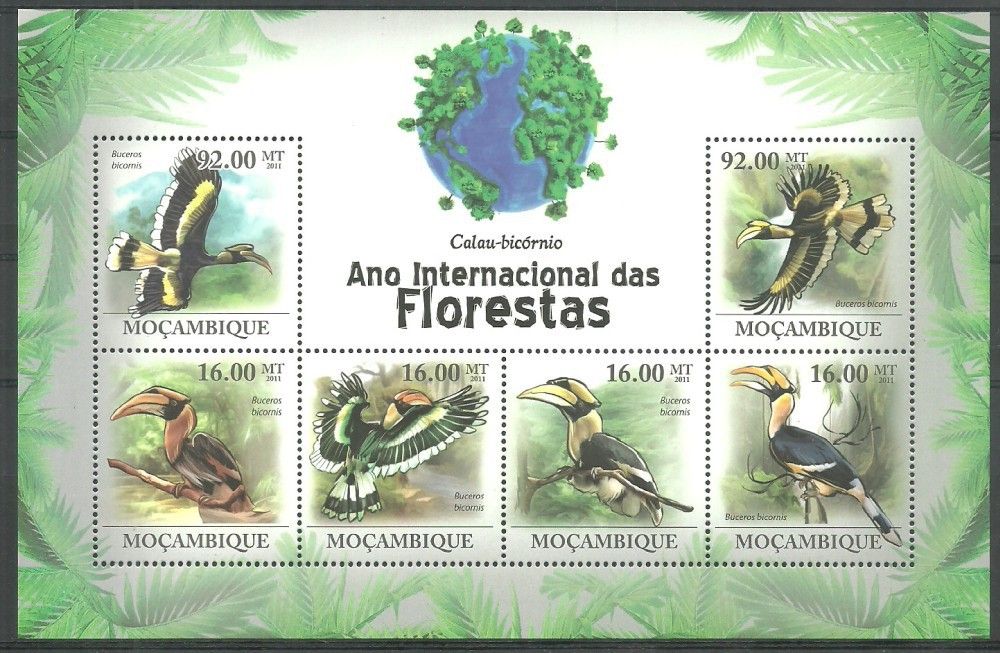 Znaczek Mozambik 2011 Mi ark4360-4365 Czyste **