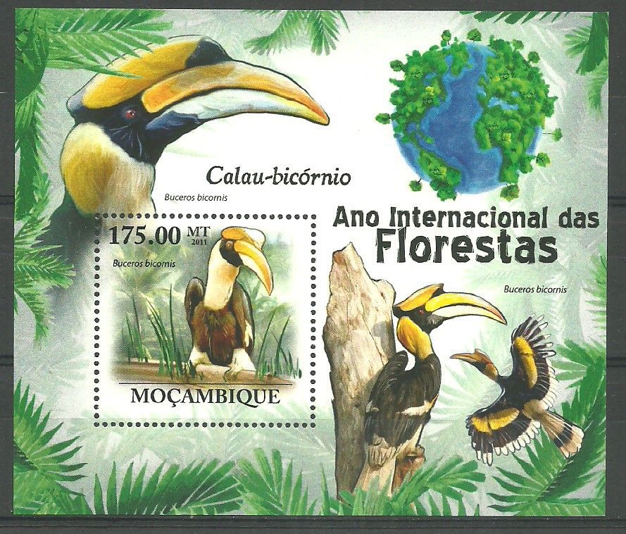 Znaczek Mozambik 2011 Mi bl 418 Czyste **