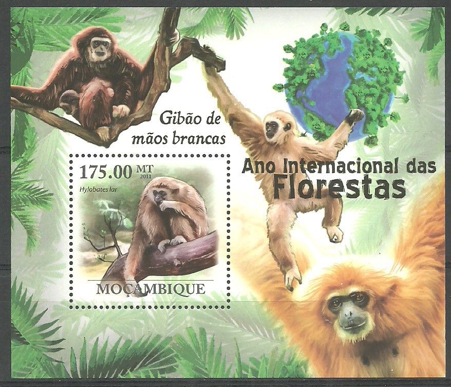 Znaczek Mozambik 2011 Mi bl 427 Czyste **