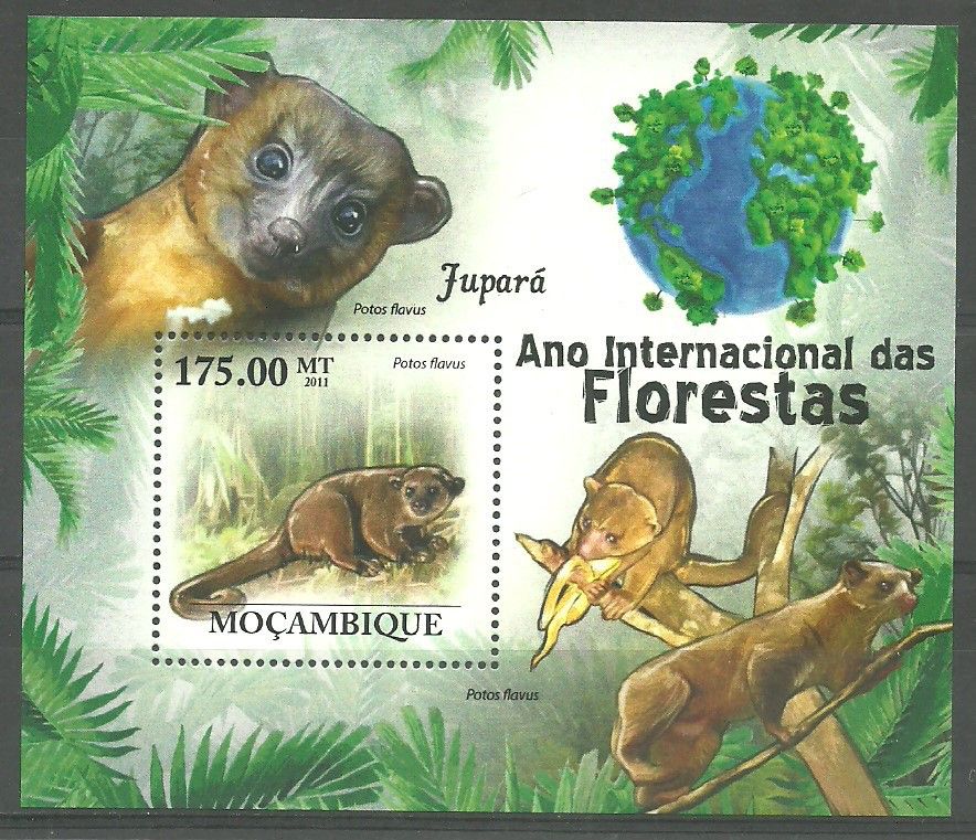 Znaczek Mozambik 2011 Mi bl 429 Czyste **