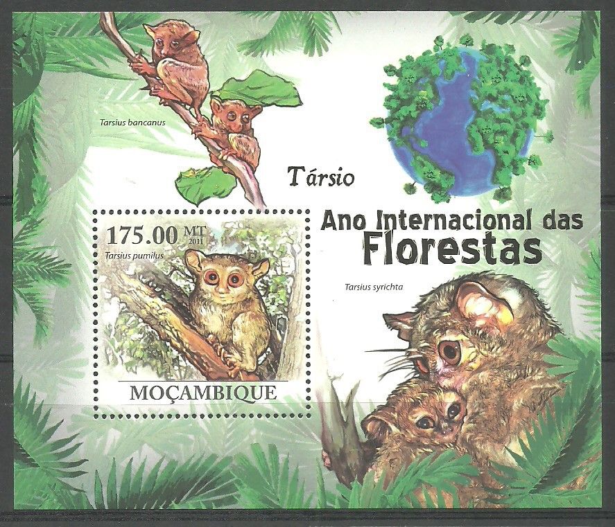 Znaczek Mozambik 2011 Mi bl 430 Czyste **