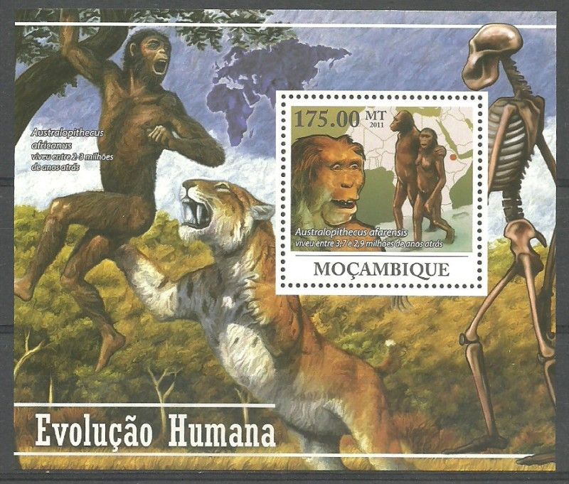 Znaczek Mozambik 2011 Mi bl 433 Czyste **