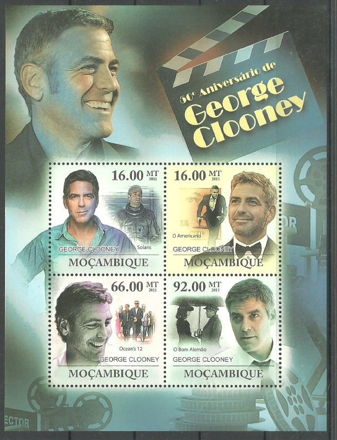 Znaczek Mozambik 2011 Mi ark 4519-4522 Czyste **