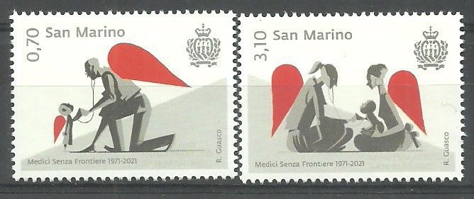 Znaczek San Marino 2021 Mi (2021-08) Czyste **