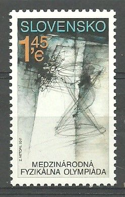 Znaczek Słowacja 2017 Mi 809 Czyste **