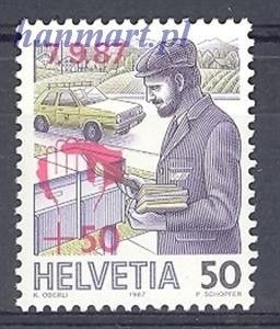 Znaczek Szwajcaria 1987 Mi 1358 Czyste **