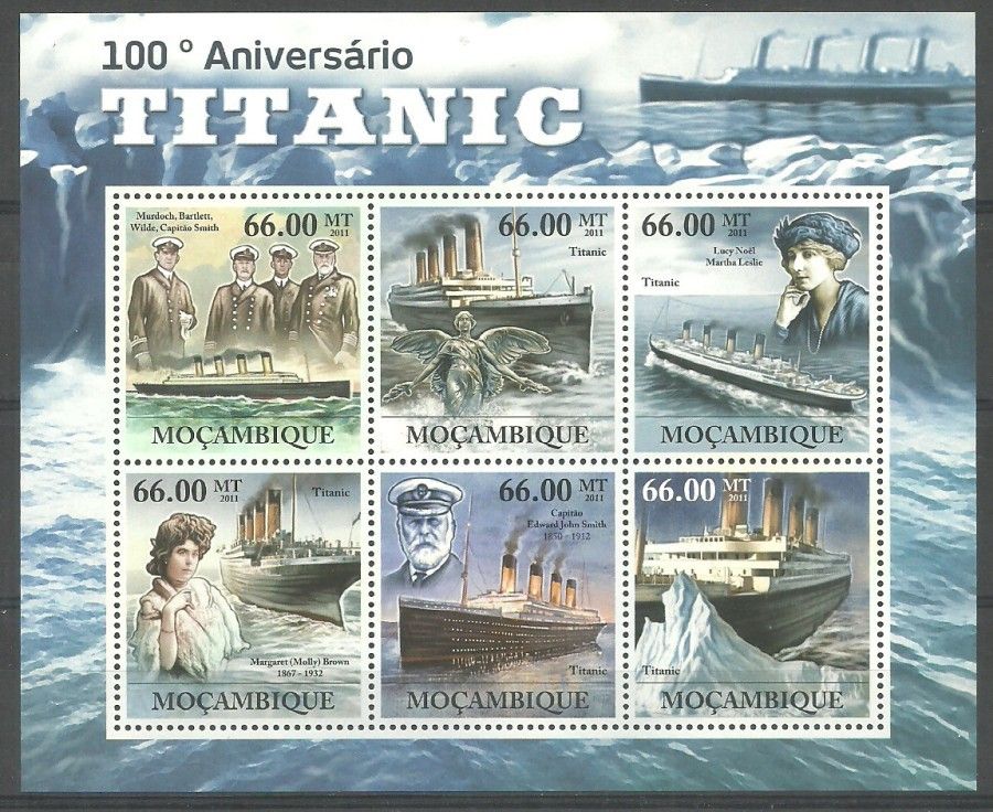 Znaczek Mozambik 2011 Mi ark 5260-5265 Czyste **