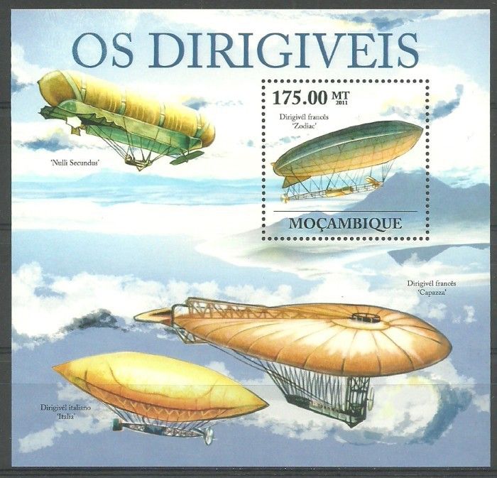 Znaczek Mozambik 2011 Mi bl 559 Czyste **