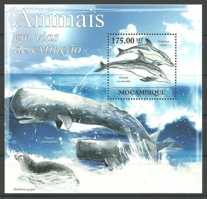 Znaczek Mozambik 2011 Mi bl 564 Czyste **