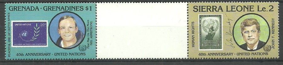 Znaczek Grenada i Grenadyny 1985 Mi 717+SRR866 Czyste **