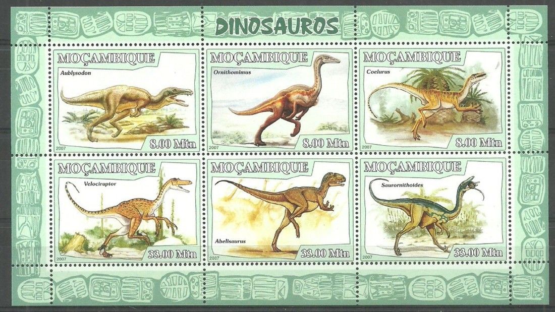 Znaczek Mozambik 2007 Mi ark 2964-2969 Czyste **