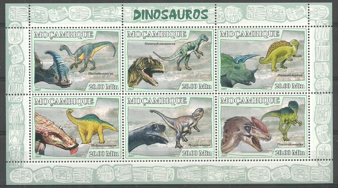 Znaczek Mozambik 2007 Mi ark 2970-2975 Czyste **