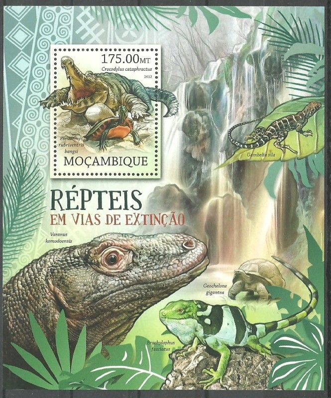 Znaczek Mozambik 2012 Mi bl 630 Czyste **