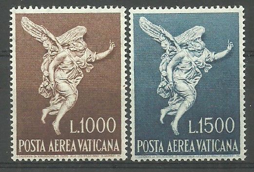 Znaczek Watykan 1962 Mi 391-392 Czyste **