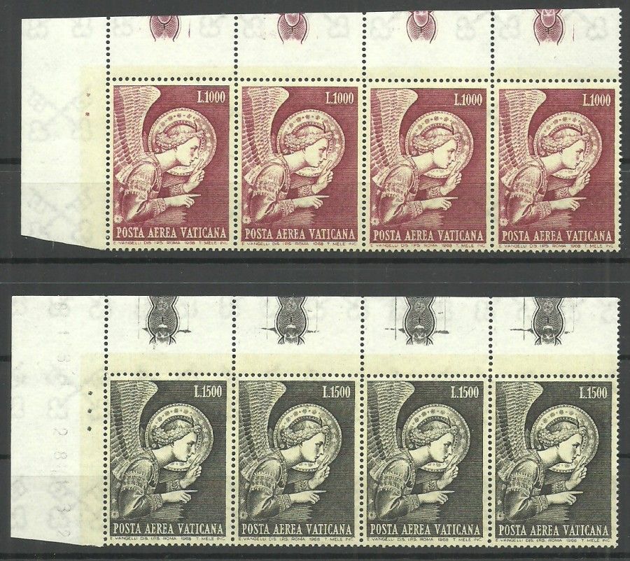 Znaczek Watykan 1968 Mi 536-537 Czyste **