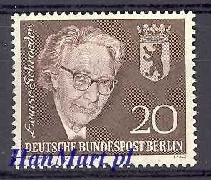 Znaczek Berlin Niemcy 1961 Mi 198 Czyste **