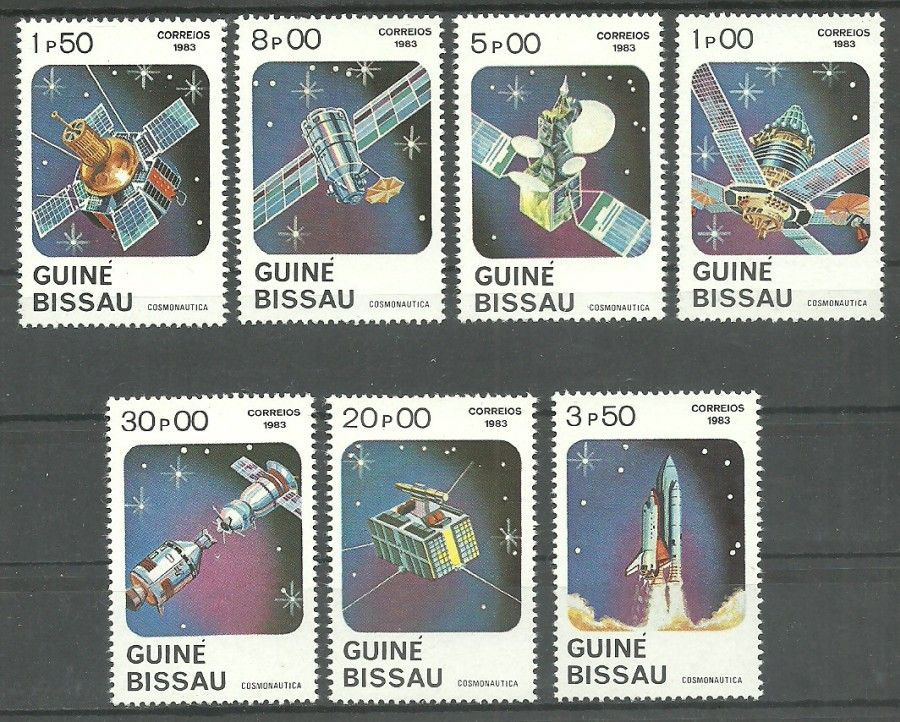 Znaczek Gwinea Bissau 1983 Mi 666-672 Czyste **