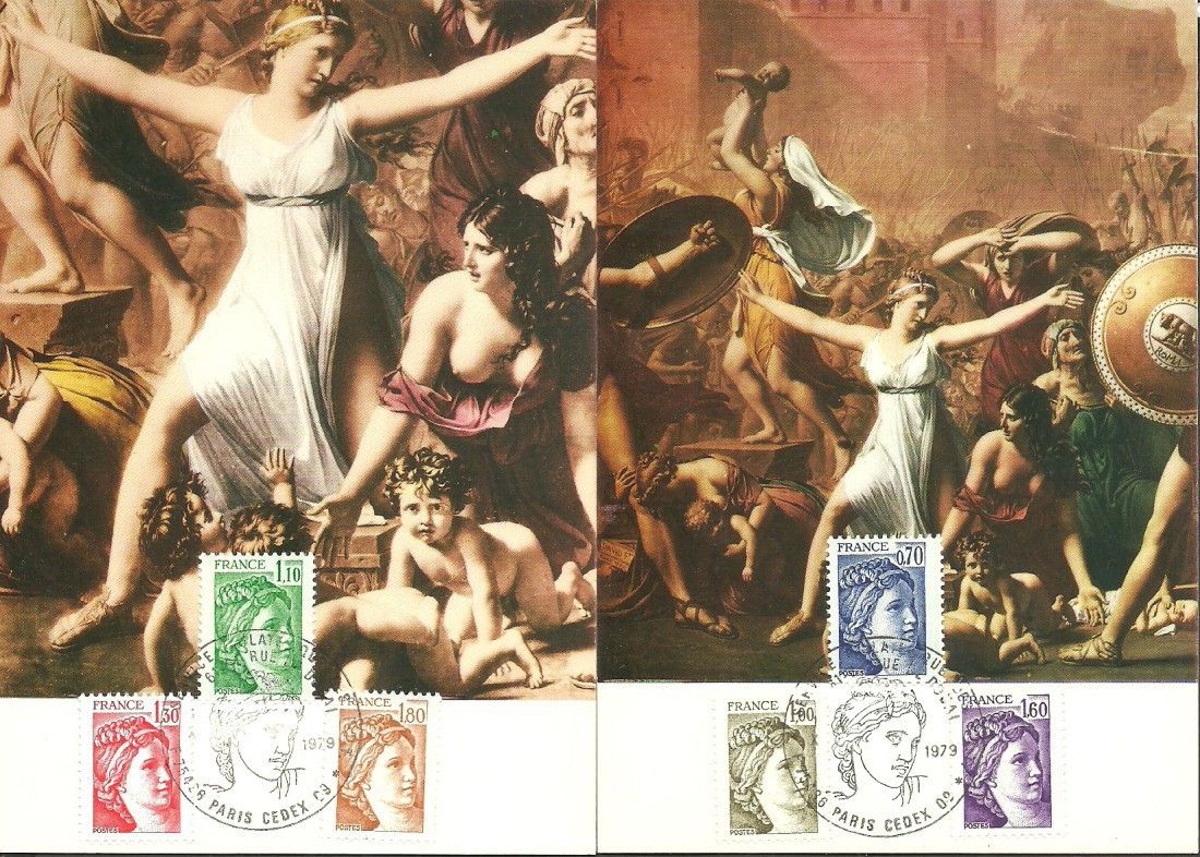 Znaczek Francja 1979 Mi 2169-2174 Karta Max
