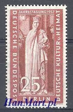 Znaczek Berlin Niemcy 1957 Mi 173 Czyste **