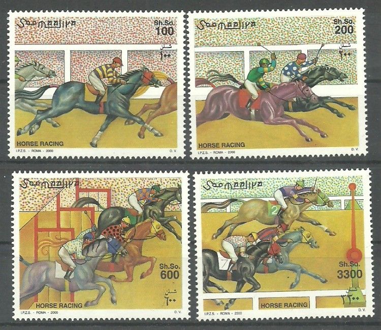 Znaczek Somalia 2000 Mi 832-835 Czyste **