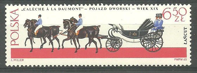 Znaczek Polska 1965 Mi 1651 Fi 1502 Czyste **