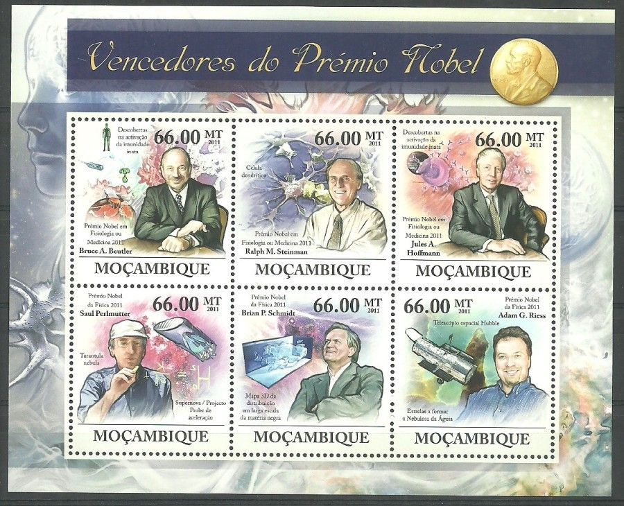 Znaczek Mozambik 2011 Mi ark 5267-5272 Czyste **