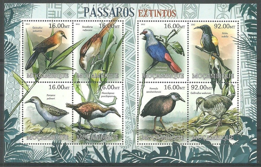 Znaczek Mozambik 2012 Mi ark 5718-5725 Czyste **