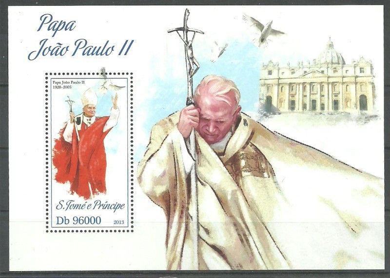 Znaczek Wyspy Św. Tomasza i Książęca 2013 Mi bl 926 Czyste **