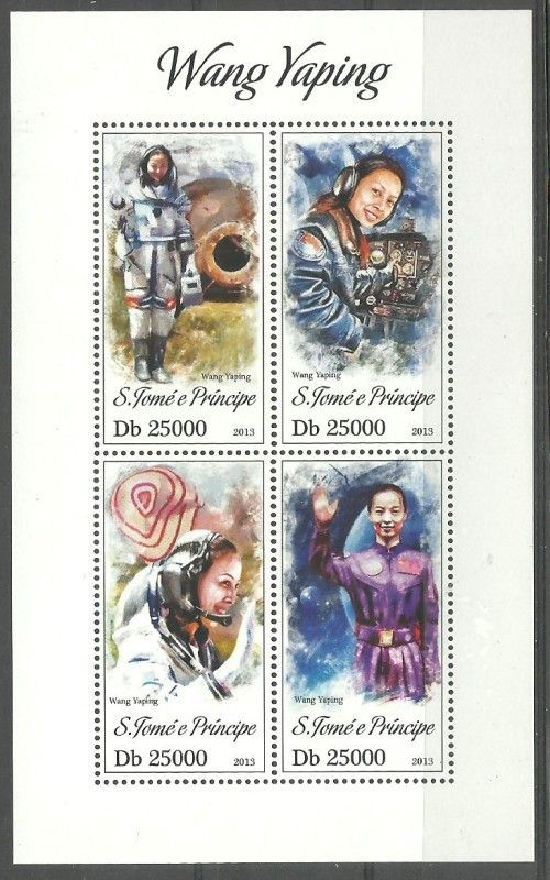 Znaczek Wyspy Św. Tomasza i Książęca 2013 Mi ark 5346-5349 Czyste **