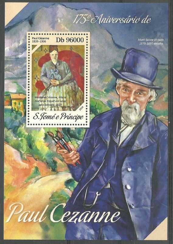 Znaczek Wyspy Św. Tomasza i Książęca 2014 Mi bl 954 Czyste **