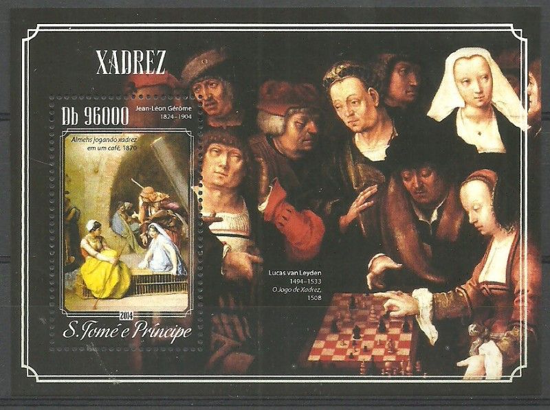 Znaczek Wyspy Św. Tomasza i Książęca 2014 Mi bl 1043 Czyste **
