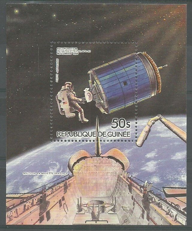 Znaczek Gwinea 1985 Mi bl 135 Czyste **