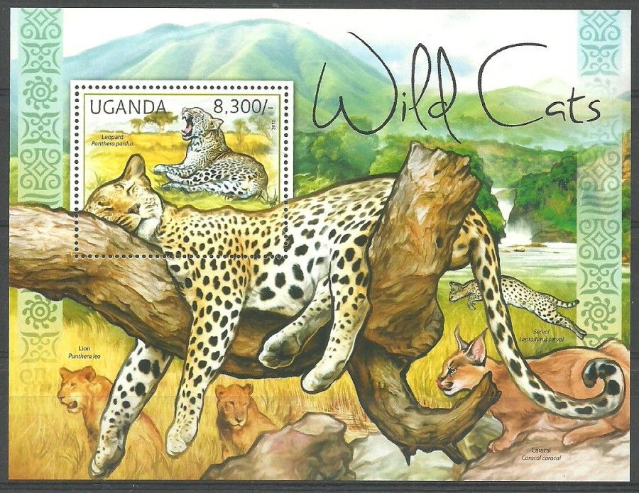 Znaczek Uganda 2012 Mi bl 378 Czyste **