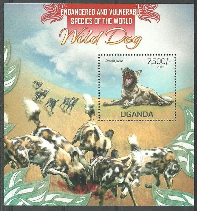 Znaczek Uganda 2013 Mi bl 423 Czyste **
