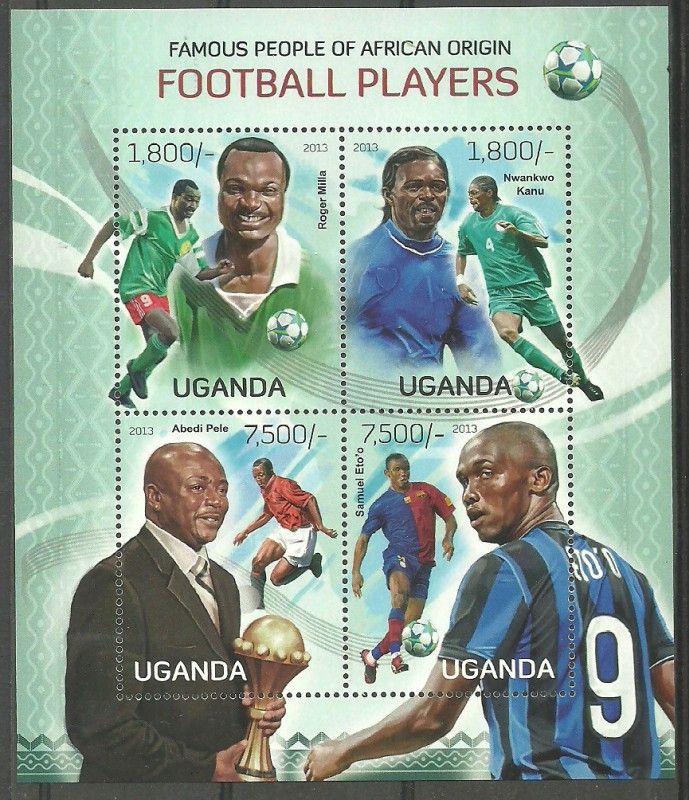 Znaczek Uganda 2013 Mi ark 3090-3093 Czyste **