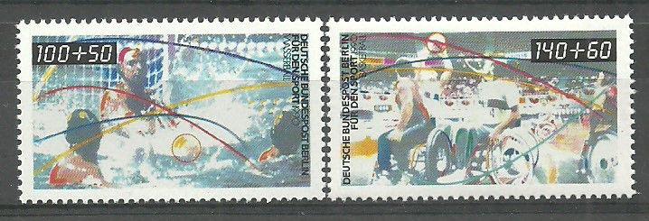 Znaczek Berlin, Niemcy 1990 Mi 864-865 Czyste **