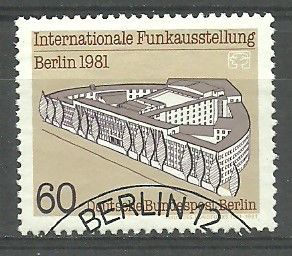 Znaczek Berlin, Niemcy 1981 Mi 649 Stemplowane