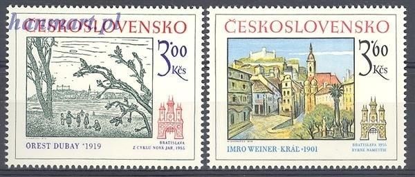 Znaczek Czechosłowacja 1978 Mi 2440-2441 Czyste **